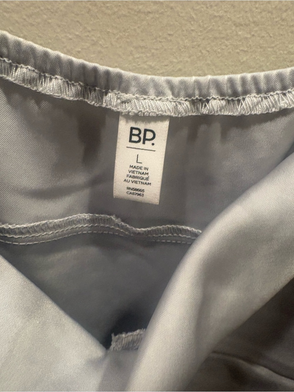 bp Silver Satin Cowl Neck Chemise - Picture 3 of 7